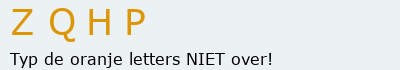 Bevestigingscode