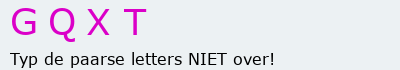 Bevestigingscode