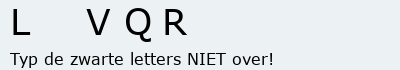 Bevestigingscode