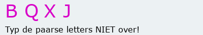 Bevestigingscode