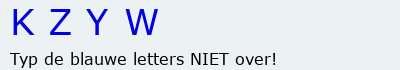 Bevestigingscode