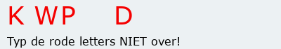 Bevestigingscode