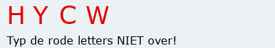 Bevestigingscode
