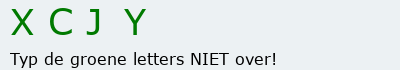 Bevestigingscode