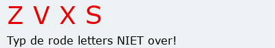 Bevestigingscode