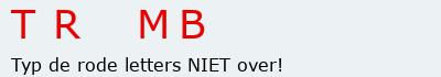 Bevestigingscode