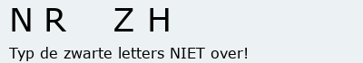 Bevestigingscode