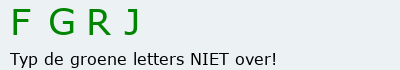 Bevestigingscode