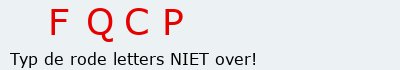 Bevestigingscode