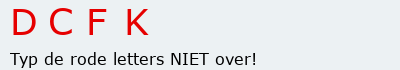 Bevestigingscode