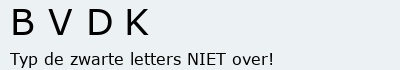 Bevestigingscode