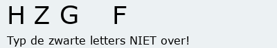 Bevestigingscode