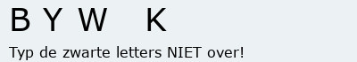 Bevestigingscode