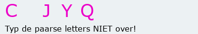 Bevestigingscode