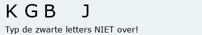 Bevestigingscode