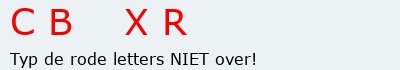 Bevestigingscode