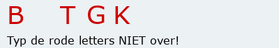 Bevestigingscode