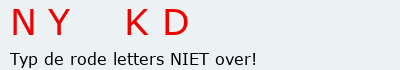 Bevestigingscode
