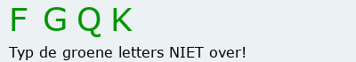Bevestigingscode