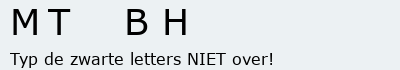 Bevestigingscode