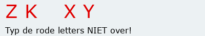 Bevestigingscode