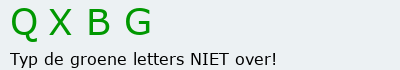Bevestigingscode