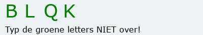 Bevestigingscode