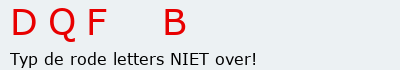 Bevestigingscode