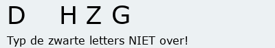 Bevestigingscode