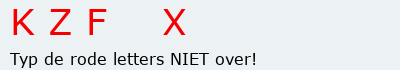 Bevestigingscode