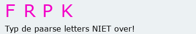 Bevestigingscode