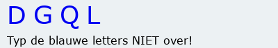 Bevestigingscode