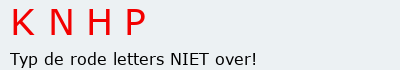 Bevestigingscode