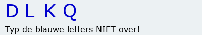 Bevestigingscode