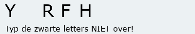 Bevestigingscode