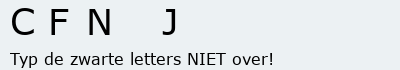 Bevestigingscode