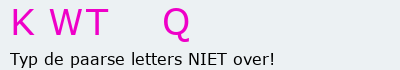 Bevestigingscode