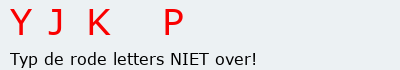 Bevestigingscode