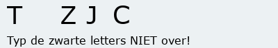 Bevestigingscode
