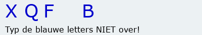 Bevestigingscode