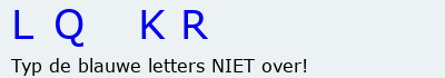 Bevestigingscode