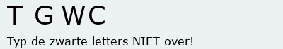 Bevestigingscode