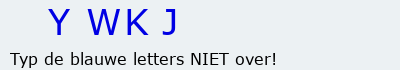 Bevestigingscode