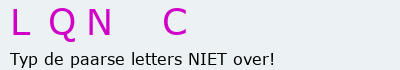 Bevestigingscode