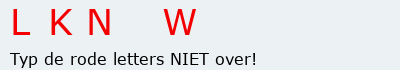 Bevestigingscode