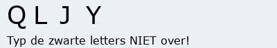 Bevestigingscode