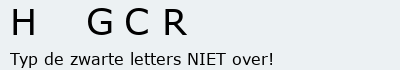 Bevestigingscode