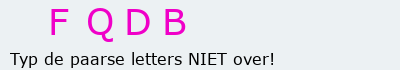 Bevestigingscode
