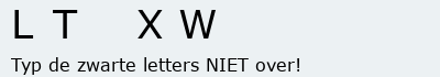 Bevestigingscode