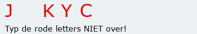 Bevestigingscode